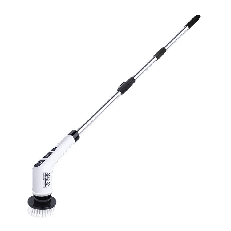 Long-Handle Electric Spin Scrubber for Bathroom & Tile