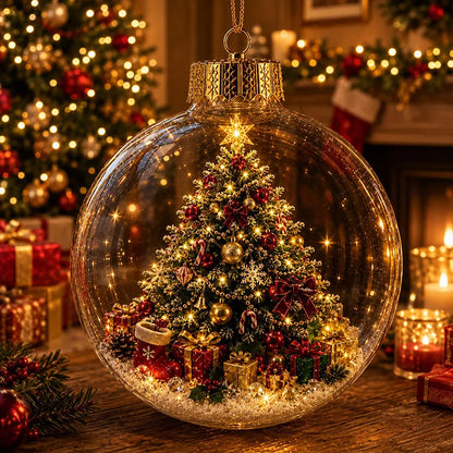 Christmas Light-Up Diorama Ornament