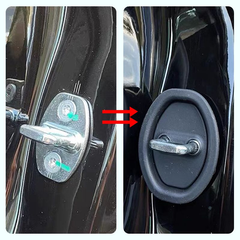 🚘✨ 50% OFF! Silicone Door Latch Protectors – Less Rattle, Less Wear, Better Protection | Limited-Time Deal