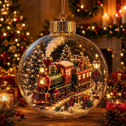 Christmas Light-Up Diorama Ornament