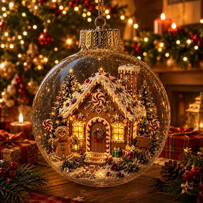 Christmas Light-Up Diorama Ornament