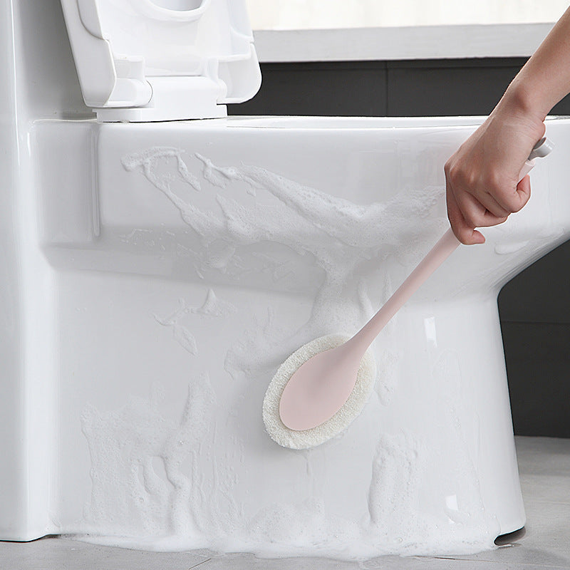 Long-Handle Bathroom Scrub Brush