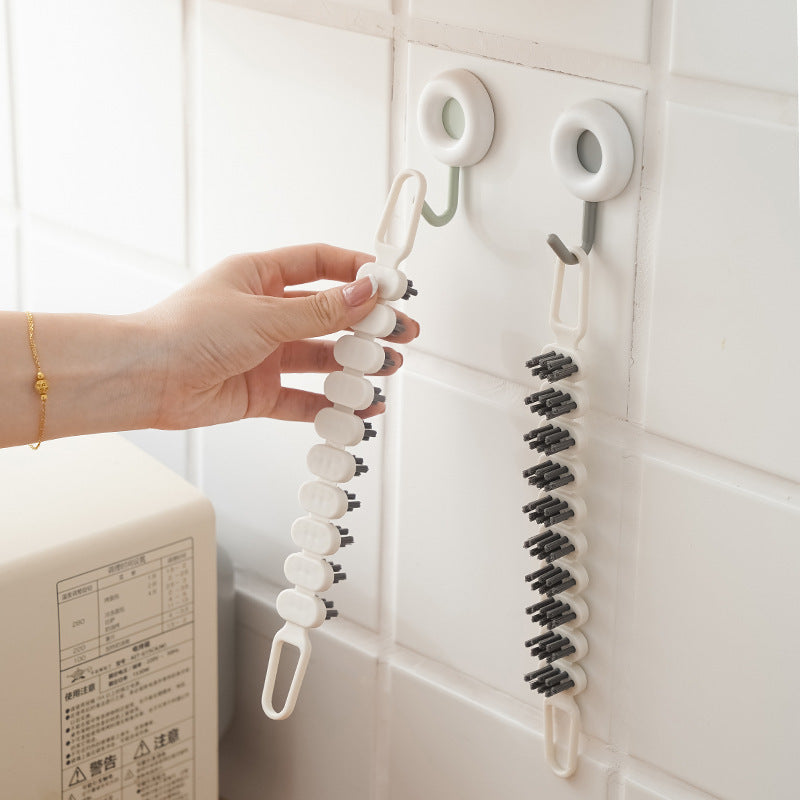 Flexible Bendable Crevice Cleaning Brush