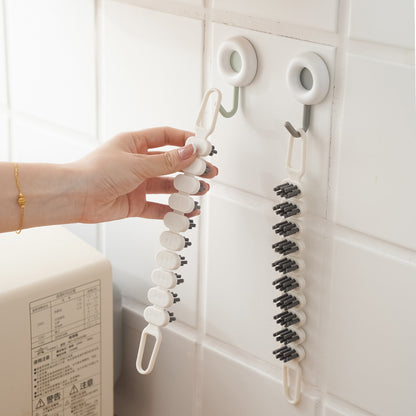 Flexible Bendable Crevice Cleaning Brush