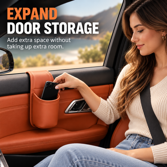 Less car clutter 🚗 Keep essentials within reach with this sleek door pocket. 🎁 Buy 1, Get 1 FREE!
