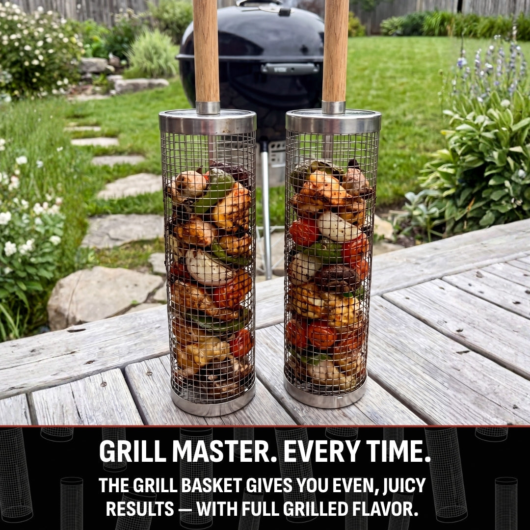 GRILL MORE. FLIP LESS. NOTHING FALLS THROUGH.