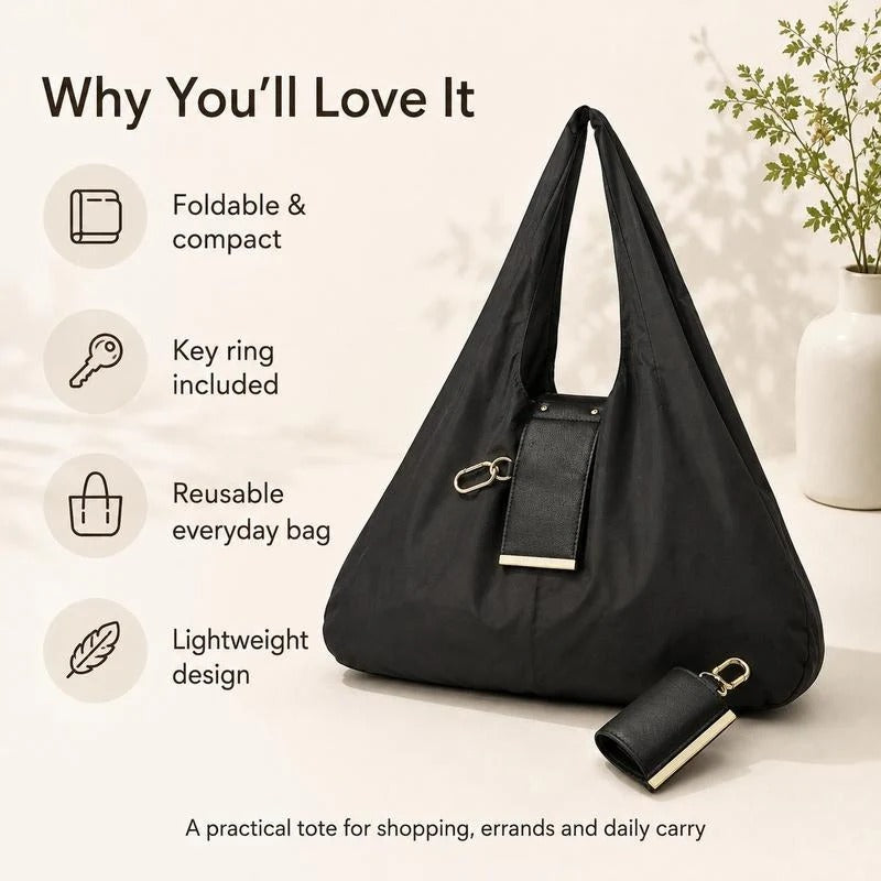 LAST DAY 🎁BUY 1 GET 1 FREE-Tiny as a Keychain, Holds Up to 30 lbs! The Ultimate Everyday Foldaway