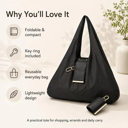 LAST DAY 🎁BUY 1 GET 1 FREE-Tiny as a Keychain, Holds Up to 30 lbs! The Ultimate Everyday Foldaway