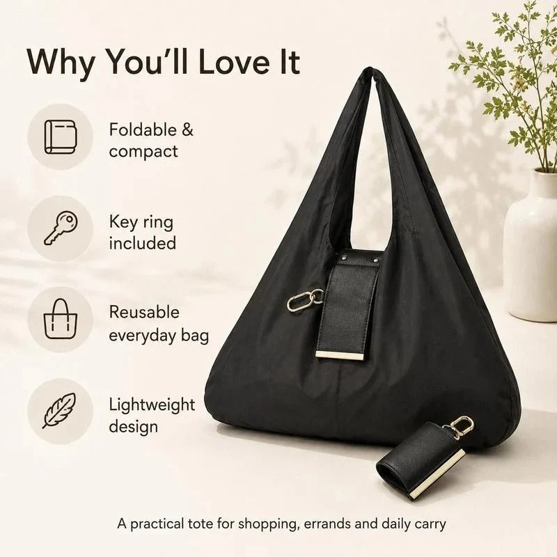 LAST DAY 🎁BUY 1 GET 1 FREE-Tiny as a Keychain, Holds Up to 30 lbs! The Ultimate Everyday Foldaway