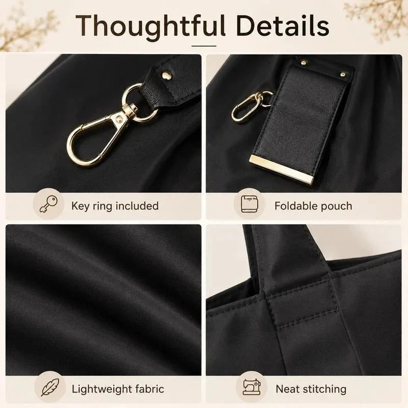 LAST DAY 🎁BUY 1 GET 1 FREE-Tiny as a Keychain, Holds Up to 30 lbs! The Ultimate Everyday Foldaway