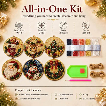 🏡 Serencase™ Christmas Diamond Painting Kit 🎄 🎁 Bundle & Save Up to 30%!