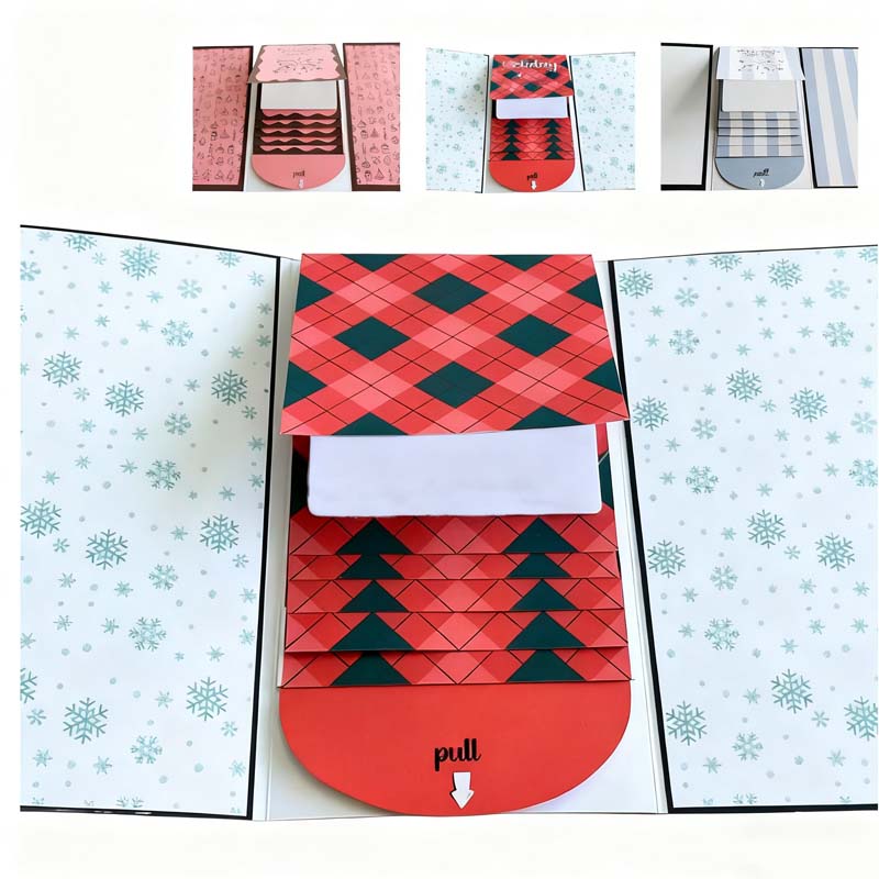 🎂🏆Surprise Price: Only £4.99!!✨Handmade Waterfall Gift Card Booklet💖