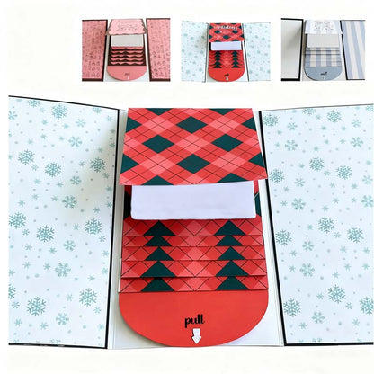 🎂🏆Surprise Price: Only £4.99!!✨Handmade Waterfall Gift Card Booklet💖