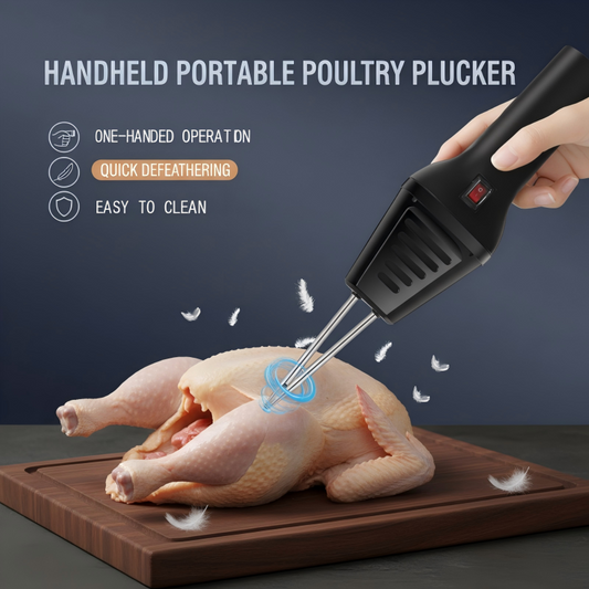 🐔 Portable Cordless Poultry Plucker – Fast, Clean & Easy Feather Removal