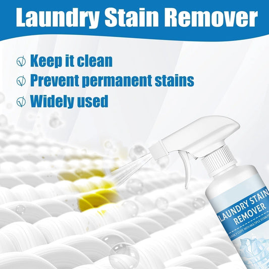 Spills happen. Scrubbing shouldn't. 🧺✨ Spray stains before washing to help tackle food, grease, collars, cuffs, and everyday messes—fast and easy.