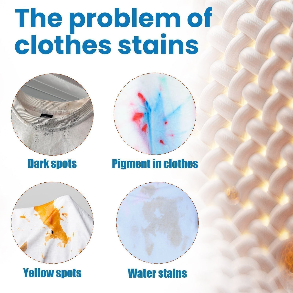 Spills happen. Scrubbing shouldn't. 🧺✨ Spray stains before washing to help tackle food, grease, collars, cuffs, and everyday messes—fast and easy.