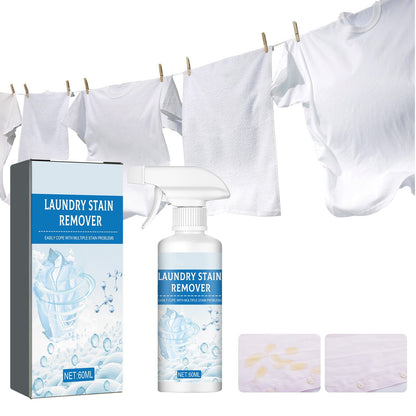 Spills happen. Scrubbing shouldn't. 🧺✨ Spray stains before washing to help tackle food, grease, collars, cuffs, and everyday messes—fast and easy.