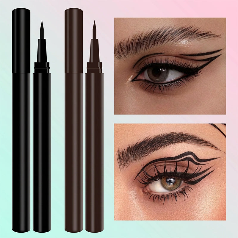 🥳2026 HOT SALE🥳💞50K+ SOLD!👁️💧 BUY 2 GET 1 FREE! Waterproof Liquid Eyeliner – Ultra‑fine tip, fast‑drying, 12H wear. No smudge, no fade. Gentle on eyes. 🖌️✨