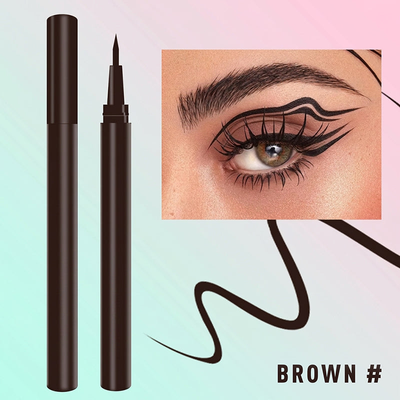 🥳2026 HOT SALE🥳💞50K+ SOLD!👁️💧 BUY 2 GET 1 FREE! Waterproof Liquid Eyeliner – Ultra‑fine tip, fast‑drying, 12H wear. No smudge, no fade. Gentle on eyes. 🖌️✨