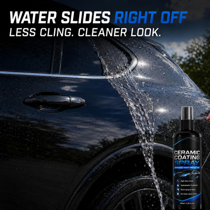 🚗✨ Nano Ceramic Coating Spray – Hydrophobic Protection & Deep Mirror Shine