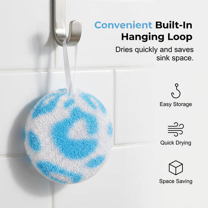 🔥Limited-time offer: Buy 1 Get 1 Free🎁：🧽 Spherical Kitchen Scrubber for Tough Everyday Messes