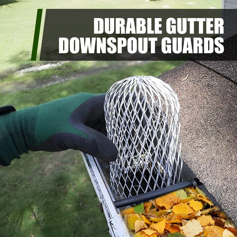 🥳HOT SALE🥳🔥 50K+ SOLD! Durable Downspout Guards Rust-resistant mesh • Easy install • Helps prevent clogs ✅
