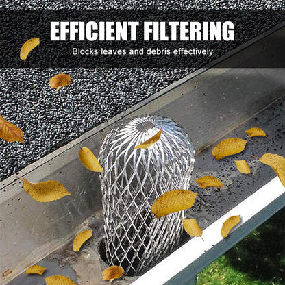 🥳HOT SALE🥳🔥 50K+ SOLD! Durable Downspout Guards Rust-resistant mesh • Easy install • Helps prevent clogs ✅