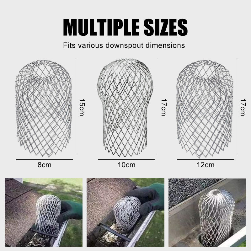 🥳HOT SALE🥳🔥 50K+ SOLD! Durable Downspout Guards Rust-resistant mesh • Easy install • Helps prevent clogs ✅