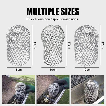 🥳HOT SALE🥳🔥 50K+ SOLD! Durable Downspout Guards Rust-resistant mesh • Easy install • Helps prevent clogs ✅
